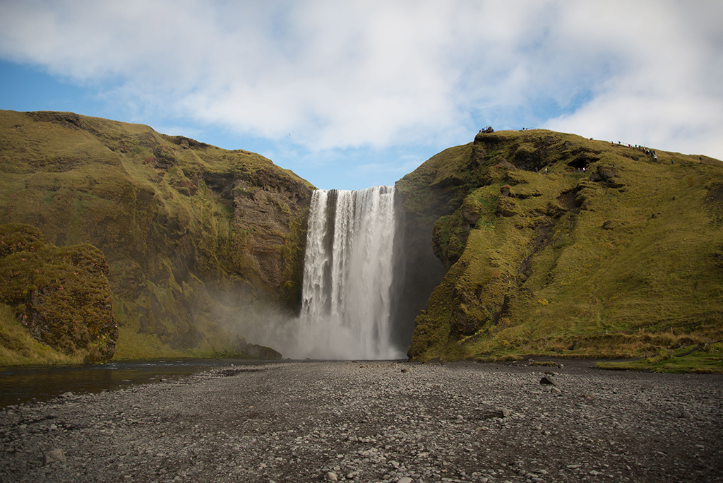 Skogafoss waterfall