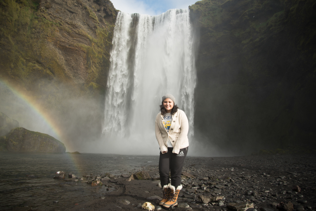 Skogafoss waterfall