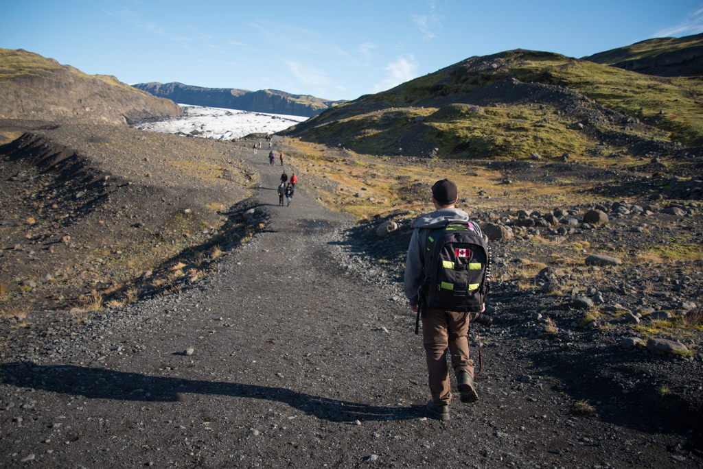 Sólheimajökull glacier Iceland